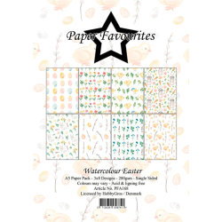 Paper Favourites - Blok A5 - Watercolour Easter / Akvarel Pske
