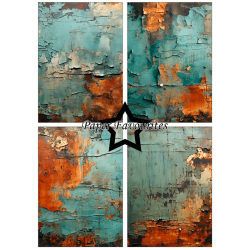 Paper Favourites - Blok A5 - Rusty Copper