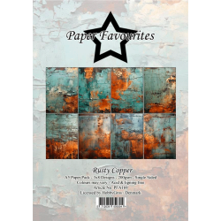 Paper Favourites - Blok A5 - Rusty Copper