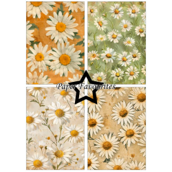 Paper Favourites - Blok A5 - Vintage Daisies