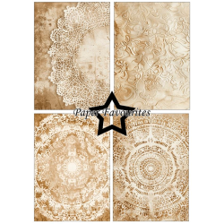 Paper Favourites - Blok A5 - Vintage Doily Lace