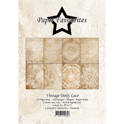 Paper Favourites - Blok A5 - Vintage Doily Lace