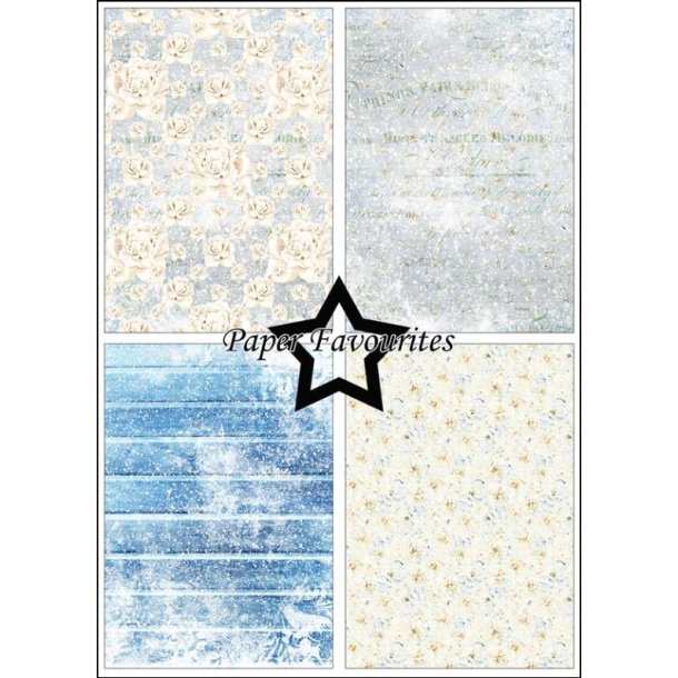 Paper Favourites - Blok A5 - Beauty of Winter / Sknheden af vinter