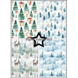 Paper Favourites - Blok A5 - Christmas Scenes / Julescener