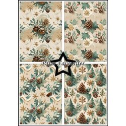 Paper Favourites - Blok A5 - Pinecones / Fyrrekogler