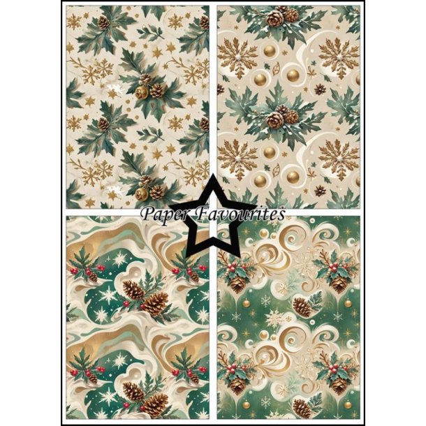 Paper Favourites - Blok A5 - Pinecones / Fyrrekogler