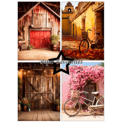 Paper Favourites - Blok A6 - Retro