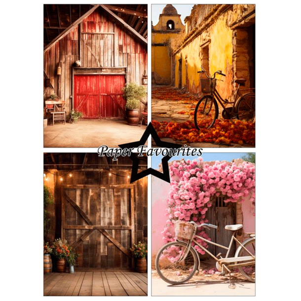 Paper Favourites - Blok A6 - Retro