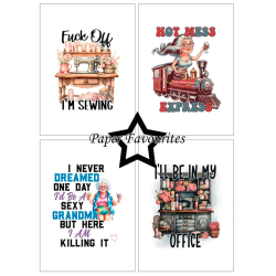 Paper Favourites - Blok A6 - Funny Quotes #2 / Sjove citater #2