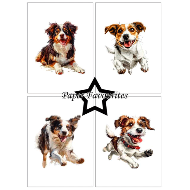 Paper Favourites - Blok A6 - Farmdogs / Grdhunde