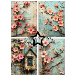 Paper Favourites - Blok A6 - Flower Journal