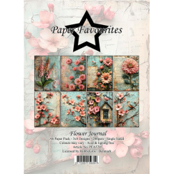 Paper Favourites - Blok A6 - Flower Journal
