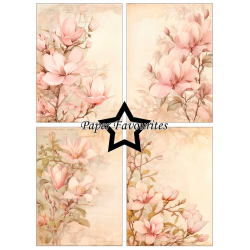 Paper Favourites - Blok A6 - Pink Magnolia