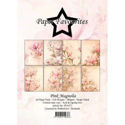 Paper Favourites - Blok A6 - Pink Magnolia