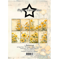 Paper Favourites - Blok A6 - Buttercup / Smrblomst
