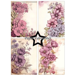 Paper Favourites - Blok A6 - Vintage Mauve / Gammeldags mauve