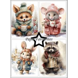 Paper Favourites - Blok A6 - Winter Cuteness / Vinter nuttet