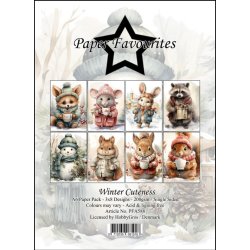 Paper Favourites - Blok A6 - Winter Cuteness / Vinter nuttet