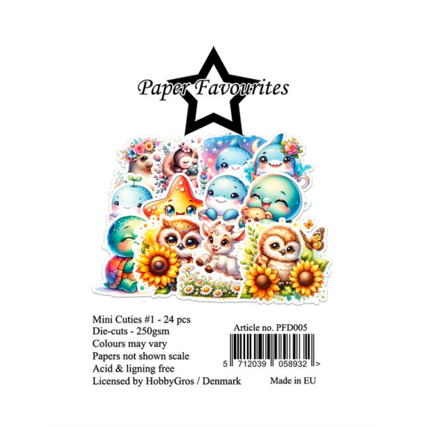 Paper Favourites - Die-Cuts - Mini Cuties #1
