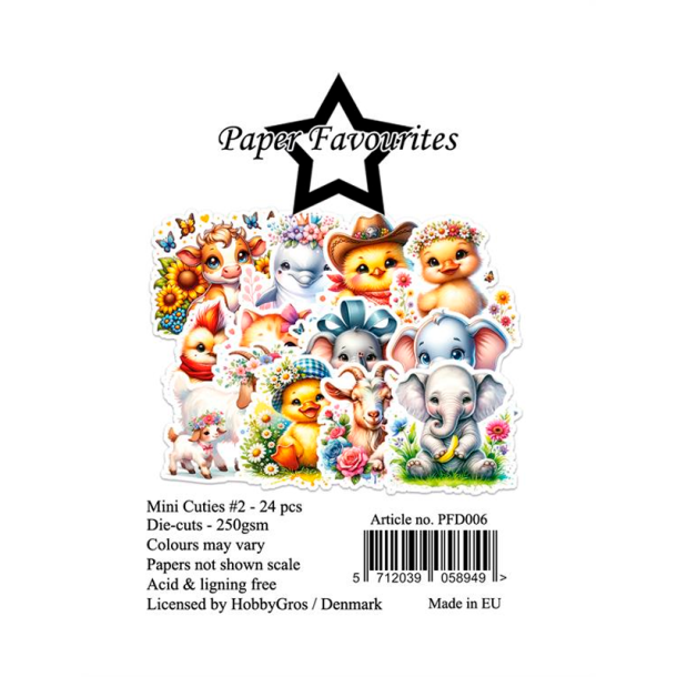 Paper Favourites - Die-Cuts - Mini Cuties #2