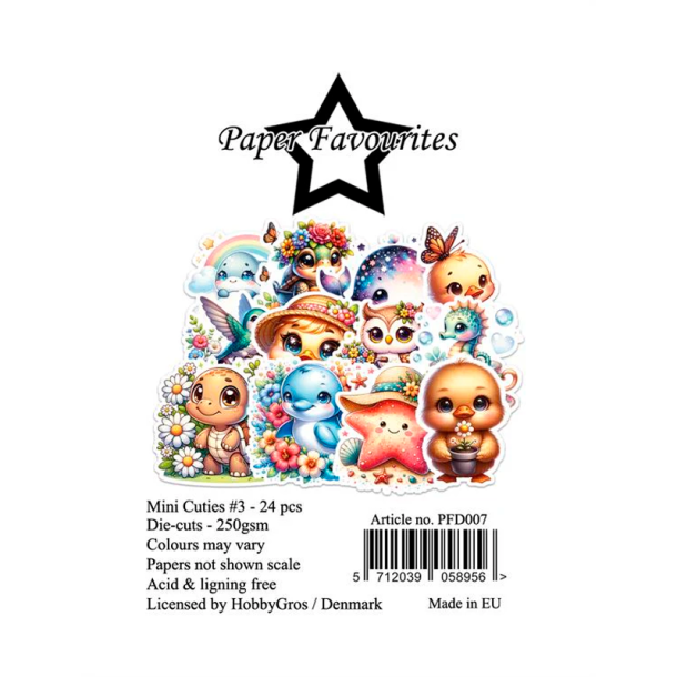 Paper Favourites - Die-Cuts - Mini Cuties #3