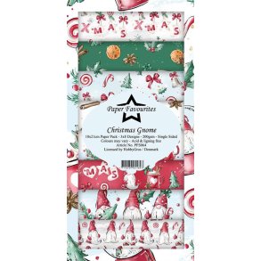 Paper Favourites - Blok Slim Card - Christmas Gnome / Julenisser