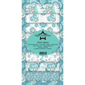 Paper Favourites - Blok Slim Card - Snow Queen / Snedronning