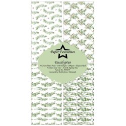 Paper Favourites - Blok Slim Card - Eucalyptus / Eukalyptus