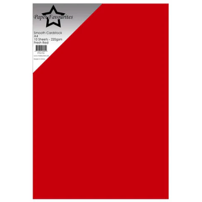Paper Favourites - Smooth - 220g - A4 - Fresh Red