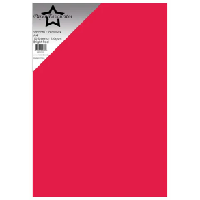 Paper Favourites - Smooth - 220g - A4 - Bright Red
