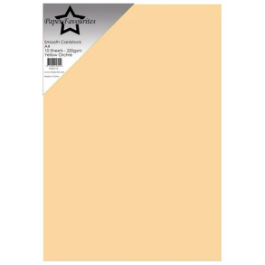 Paper Favourites - Smooth - 220g - A4 - Yellow Orchre
