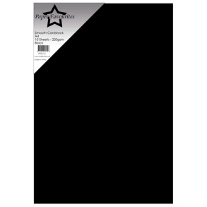Paper Favourites - Smooth - 220g - A4 - Black