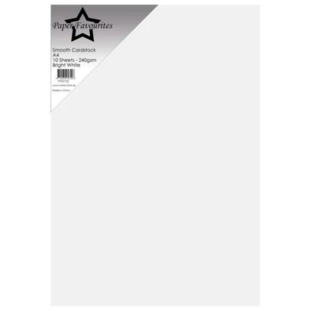 Paper Favourites - Smooth - 240g - A4 - Bright White