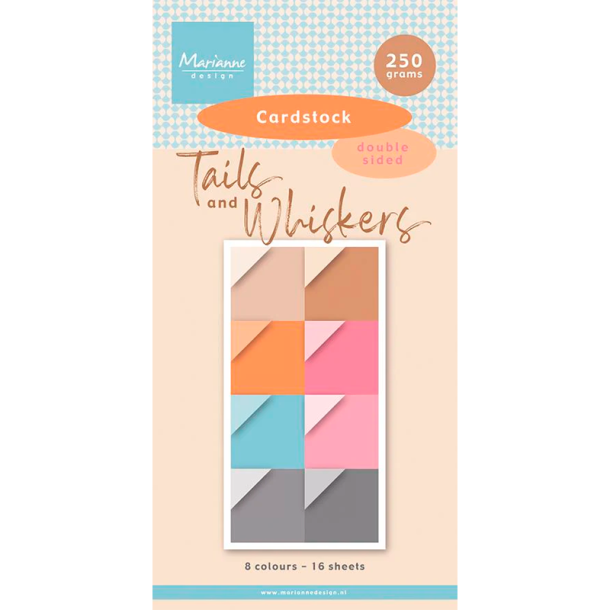 Marianne Design - 30x15cm - Tails & Whiskers / Taler og Knurhr