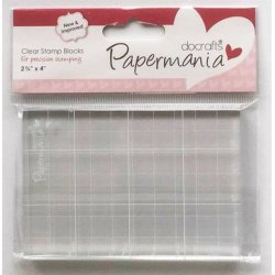 Papermania Clear Stamp Block -  Akrylblok
