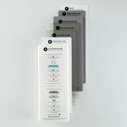 Spellbinders - Platinum Scout - Die Cutting  Embossing Maskine -  3,5" Platform - Simon Hurley Special Edition - Sort