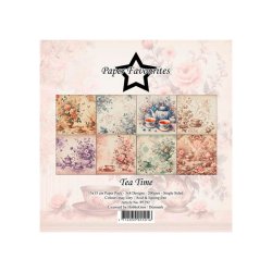 Paper Favourites - Blok 6" - Tea Time / Tid til te