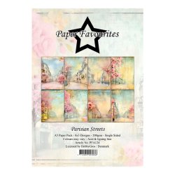 Paper Favourites - Blok A5 - Parisian Streets