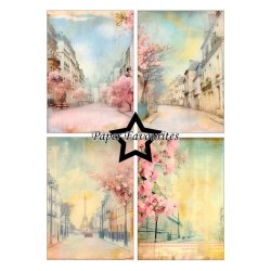 Paper Favourites - Blok A5 - Parisian Streets