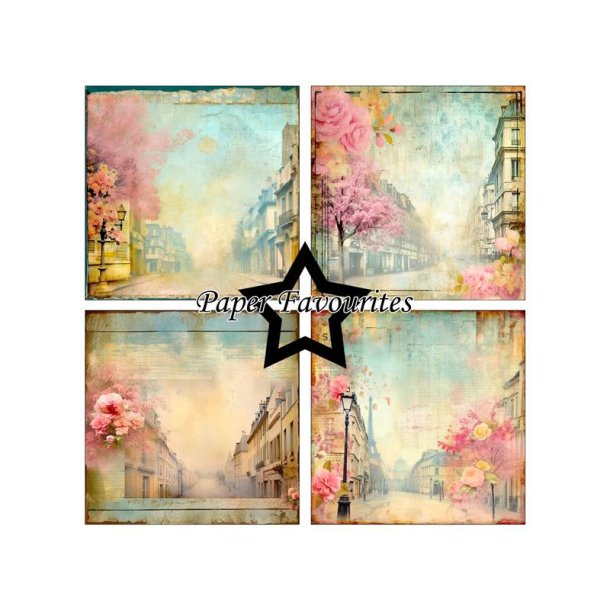 Paper Favourites - Blok 12" - Parisian Streets