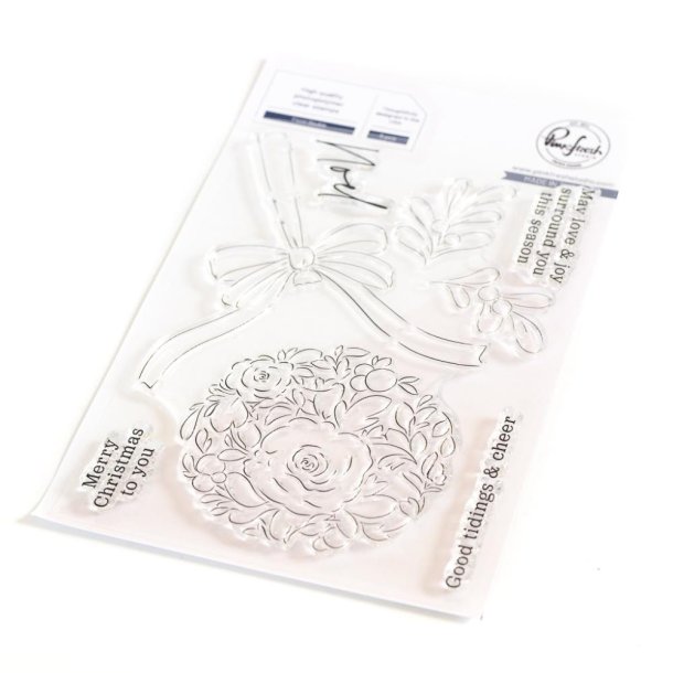 Pinkfresh Studio Stempel - Floral Bauble