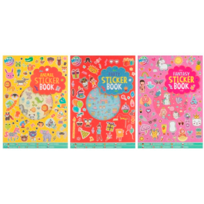 Hfte med klistermrker - A4 - 8 sider