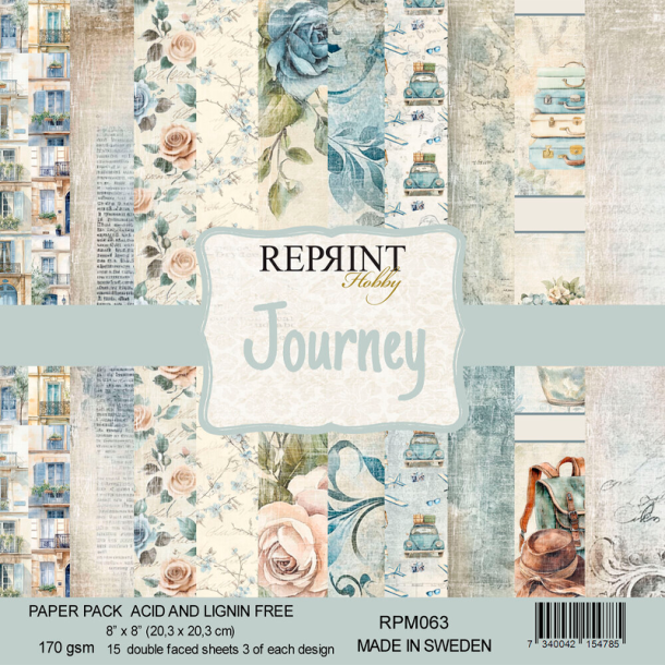 Reprint - Blok 8'' - Journey / Rejse