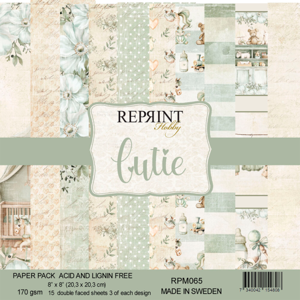 Reprint - Blok 8'' - Cutie