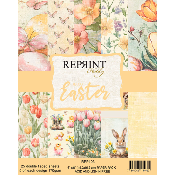 Reprint - Blok 6'' - Hello Easter / Pske