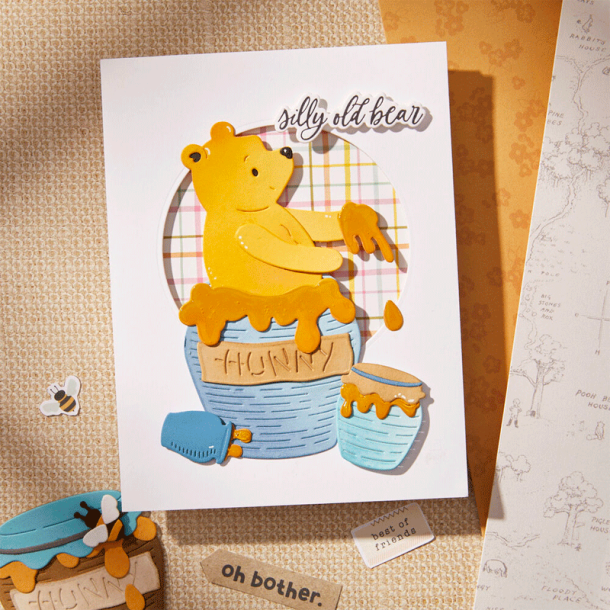 Spellbinders - Die - Pooh's Hunny Pot / Peter Plys's Honningkrukke