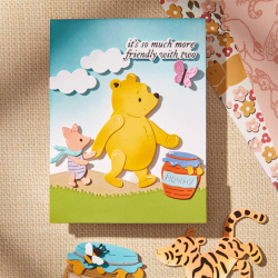 Spellbinders - Die - Pooh & Piglet / Peter Plys og Grisling