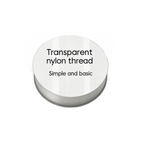 Simple and Basic - Transparent nylonsnor