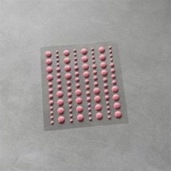 Simple and basic - Enamel dots - English Rose / Rosa