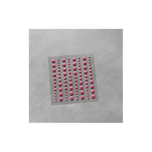 Simple and basic - Enamel dots - Wine / Vinrd